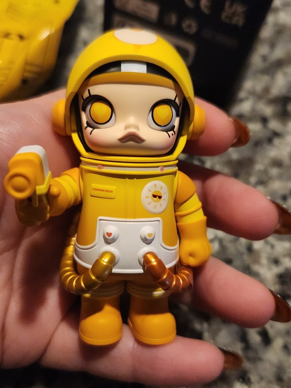 Pop Mart Mega Space Molly Series 4 Funshine Care Bear Blind Box Vinyl Figure - Picture 5 of 10